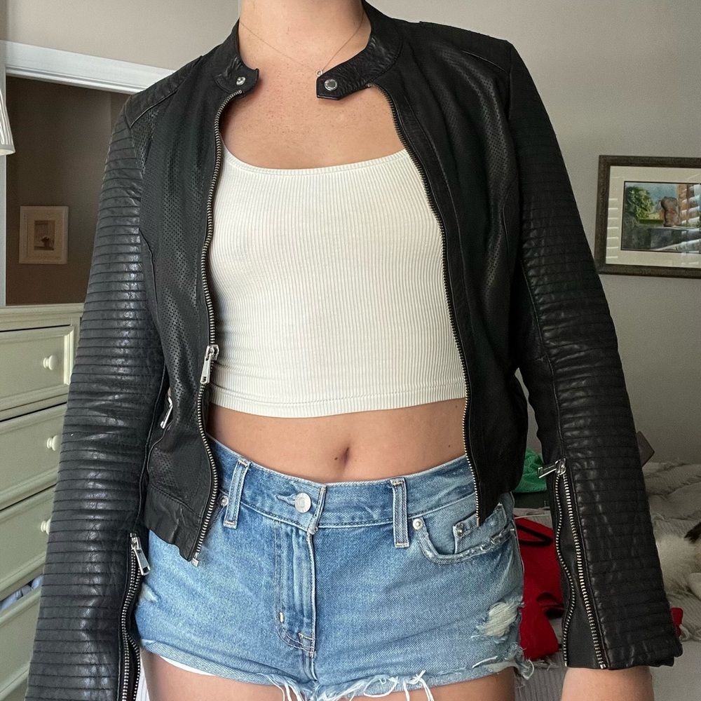 Andrew Marc Authentic Leather Jacket